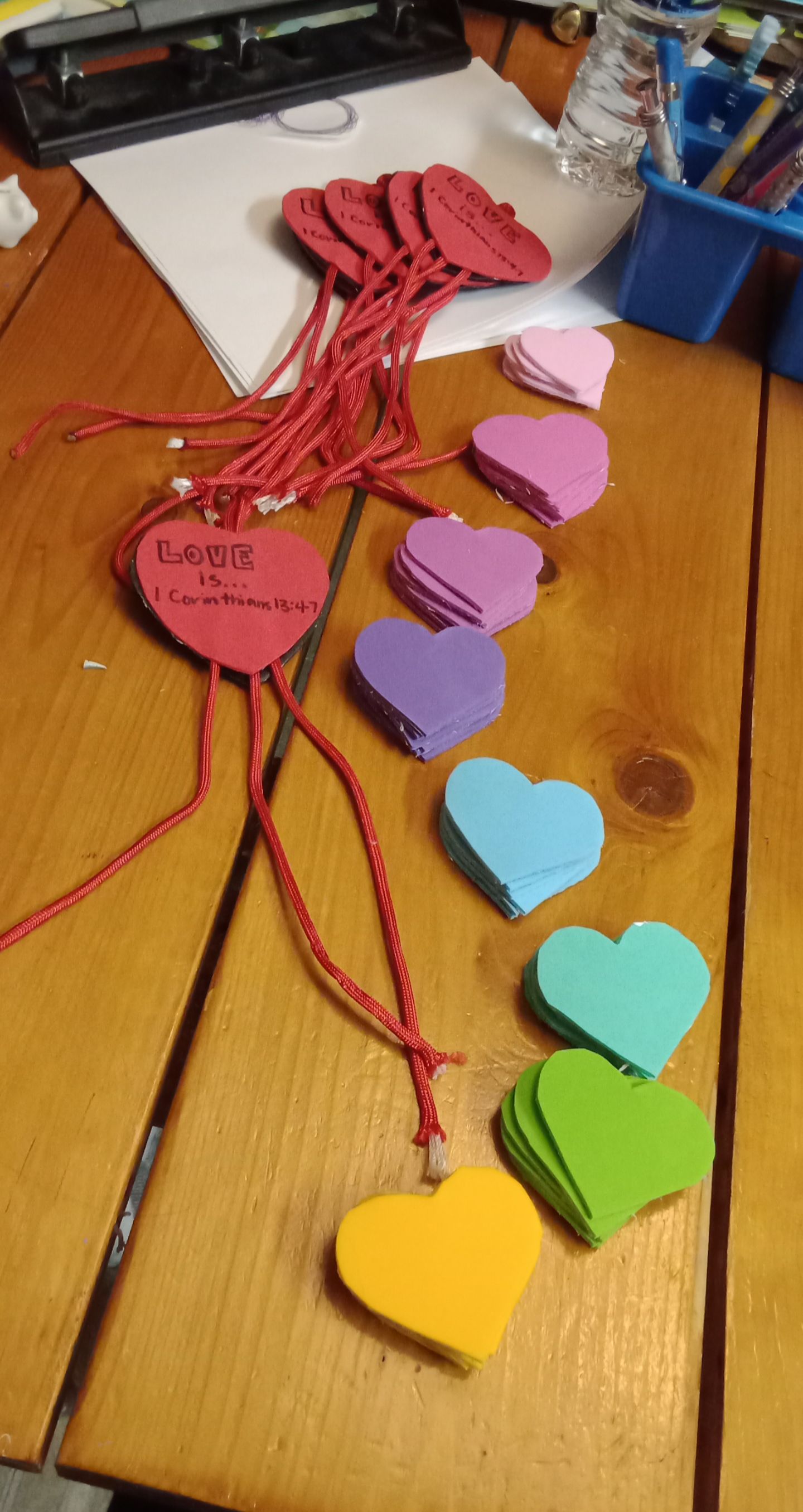 ‘Love Is’ Valentine’s Day Craft